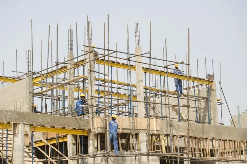 Industrial warehouse and engineering construction